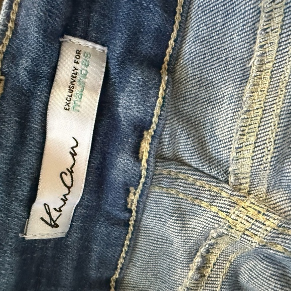 KanCan Skinny Cropped Ripped Jeans Size 32 - Picture 4 of 4